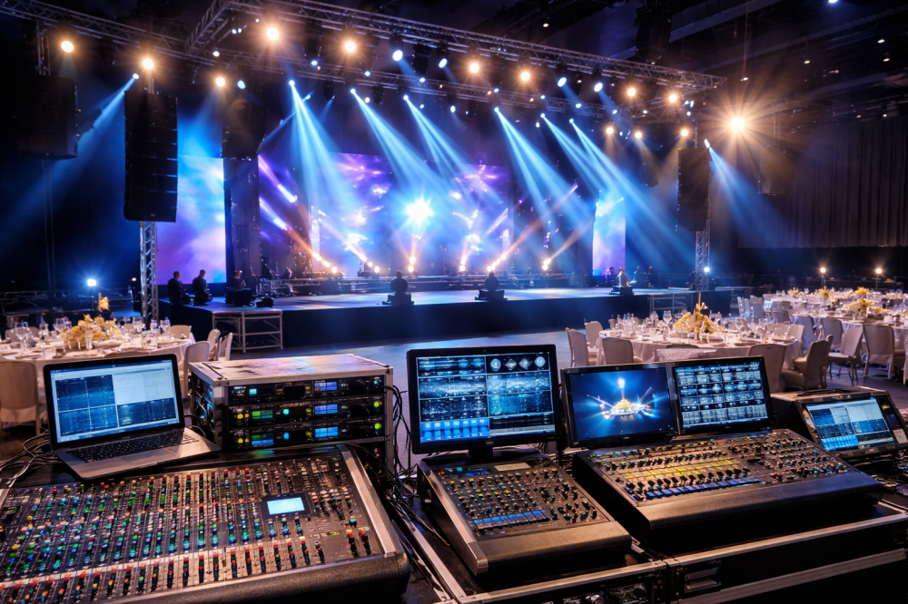 Полное техническое обеспечение мероприятия под ключ: что входит и сколько стоит