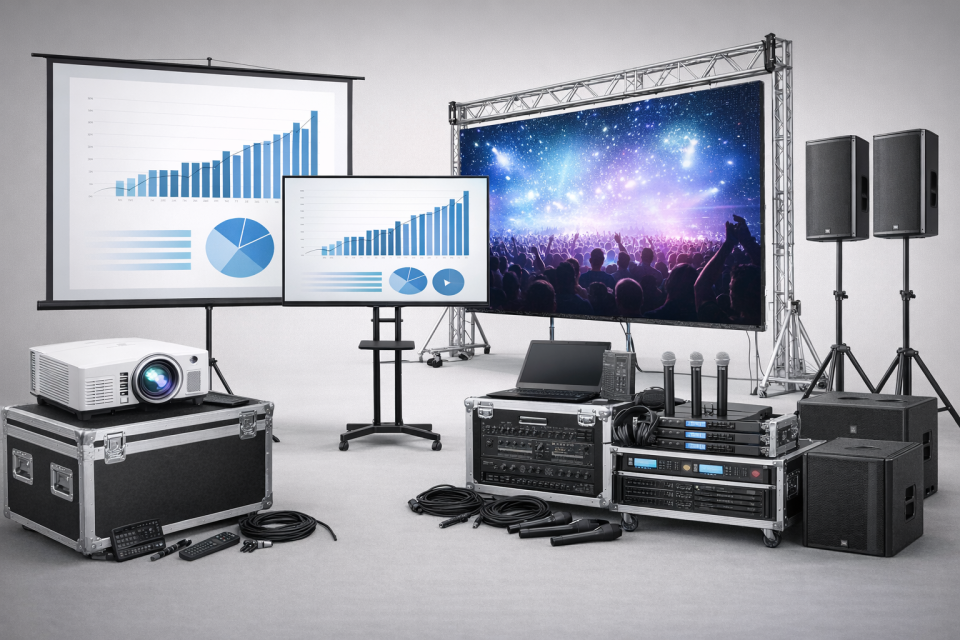 Подберем оборудование для Вашего мероприятия